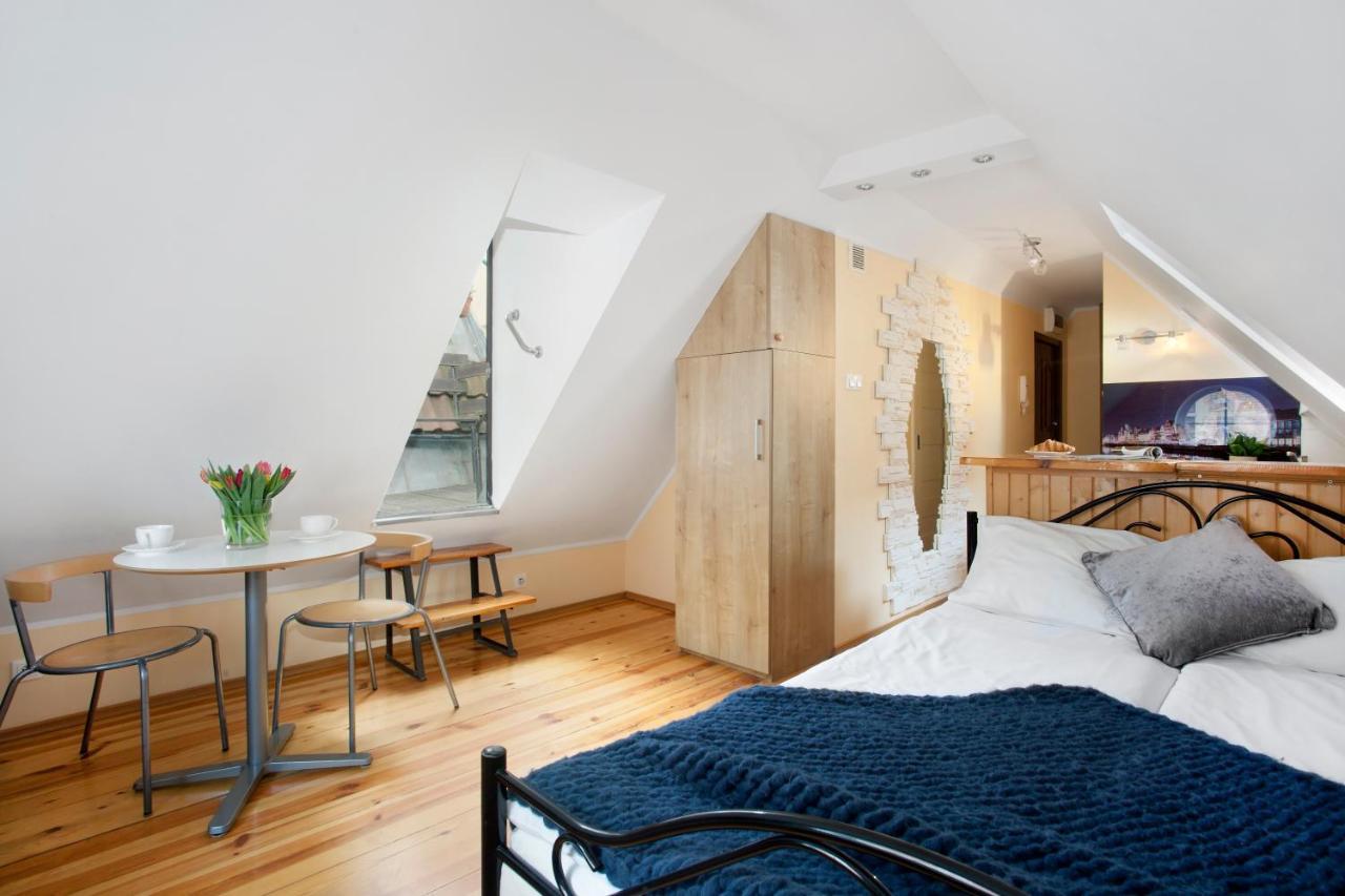 Elite Apartments Rooftop With A View Of The Old Town Danzig Exterior foto