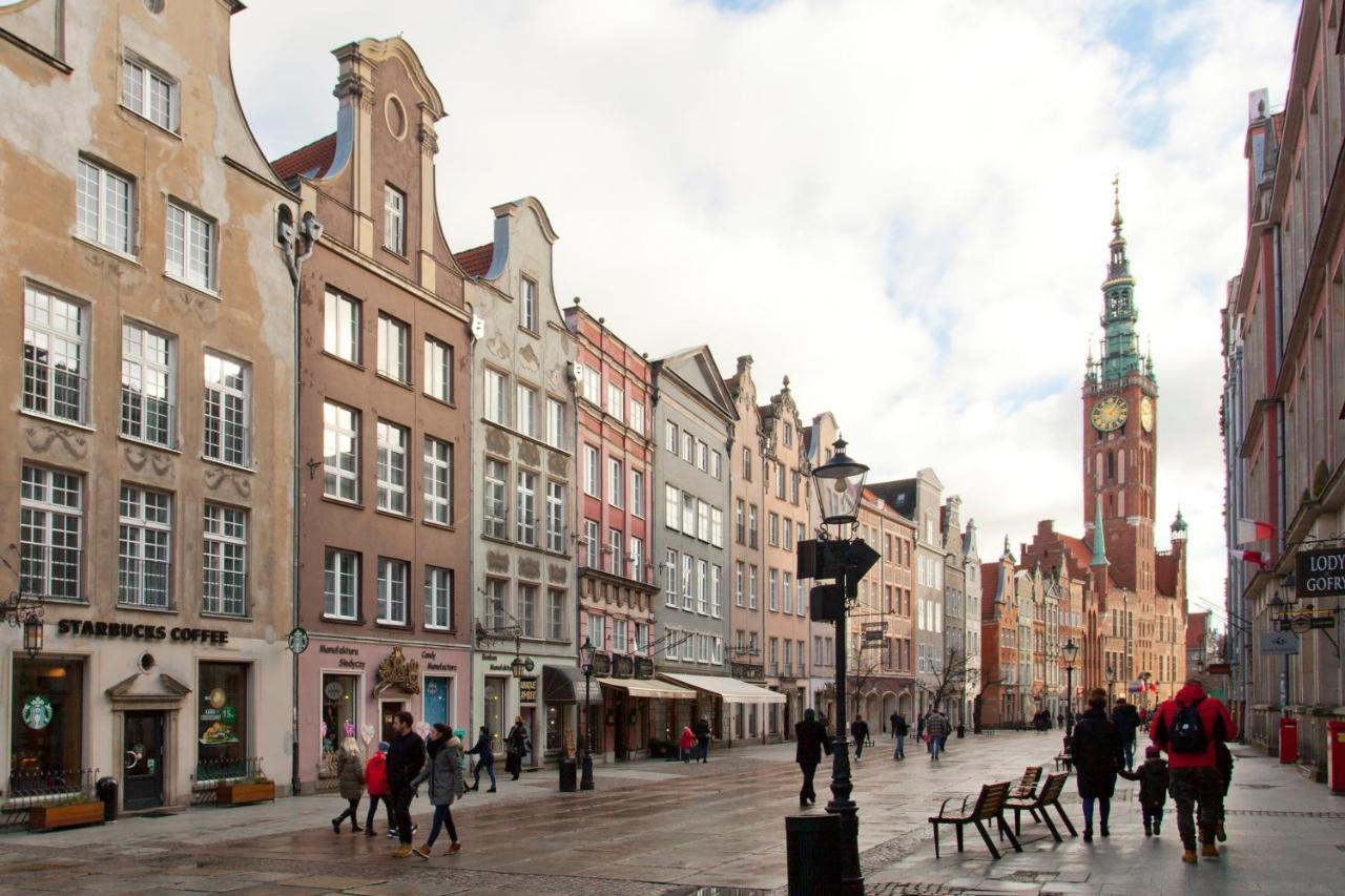 Elite Apartments Rooftop With A View Of The Old Town Danzig Exterior foto